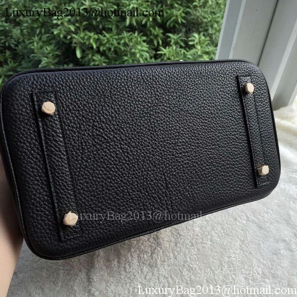 Hermes Birkin 30CM Tote Bags Black Calfskin Leather BK30 Gold Hermes Birkin 30CM Tote Bags Black Calfskin Leather BK30 Gold