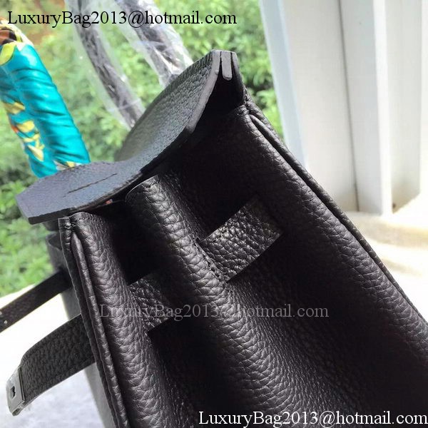 Hermes Birkin 35CM Tote Bag Black Litchi Leather BK35 Silver Hermes Birkin 35CM Tote Bag Black Litchi Leather BK35 Silver