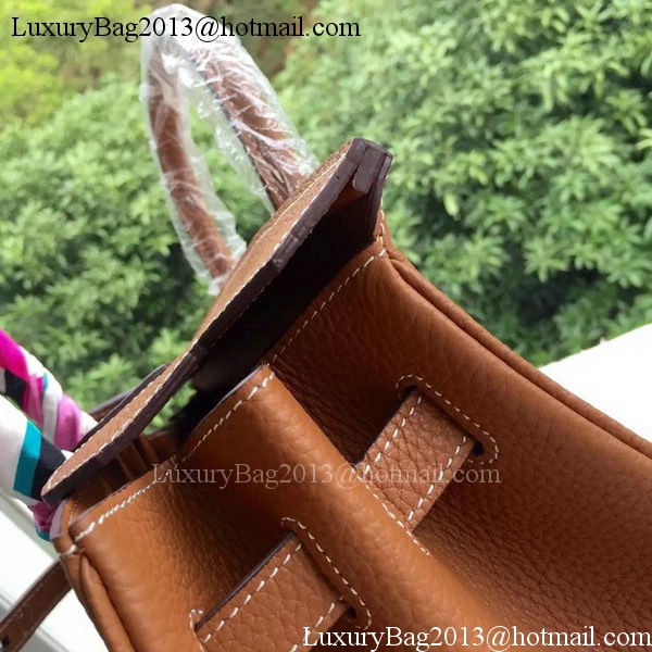Hermes Birkin 35CM Tote Bag Brown Litchi Leather BK35 Silver Hermes Birkin 35CM Tote Bag Brown Litchi Leather BK35 Silver