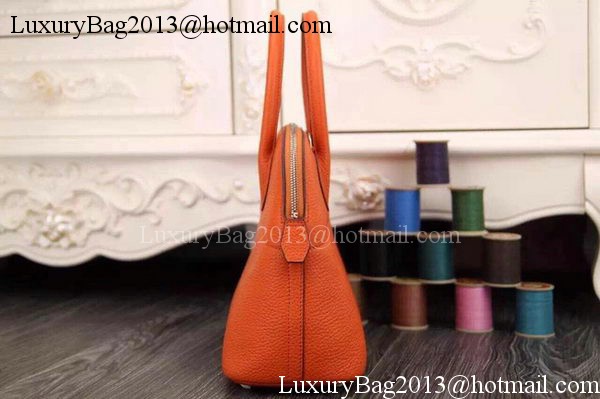 Hermes Bolide 37CM Calfskin Leather Tote Bag B1004 Orange Hermes Bolide 37CM Calfskin Leather Tote Bag B1004 Orange
