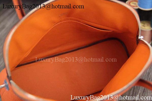 Hermes Bolide 37CM Calfskin Leather Tote Bag B1004 Orange Hermes Bolide 37CM Calfskin Leather Tote Bag B1004 Orange