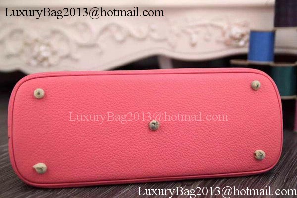 Hermes Bolide 37CM Calfskin Leather Tote Bag B1004 Pink Hermes Bolide 37CM Calfskin Leather Tote Bag B1004 Pink
