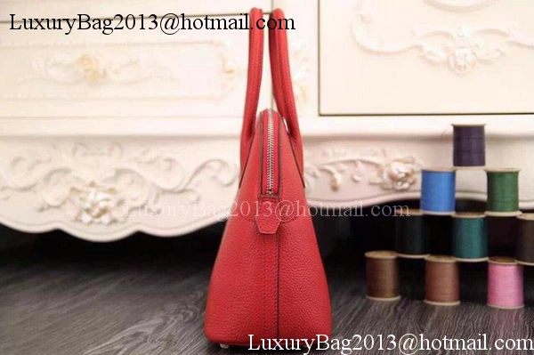 Hermes Bolide 37CM Calfskin Leather Tote Bag B1004 Red Hermes Bolide 37CM Calfskin Leather Tote Bag B1004 Red