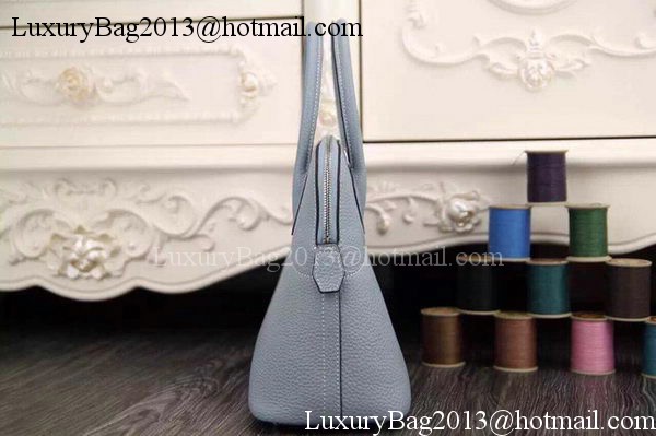 Hermes Bolide 37CM Calfskin Leather Tote Bag B1004 SkyBlue Hermes Bolide 37CM Calfskin Leather Tote Bag B1004 SkyBlue
