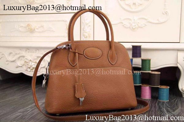Hermes Bolide 37CM Calfskin Leather Tote Bag B1004 Wheat Hermes Bolide 37CM Calfskin Leather Tote Bag B1004 Wheat