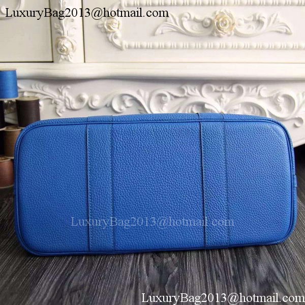 Hermes Garden Party 36cm 30cm Tote Bag Original Leather Blue Hermes Garden Party 36cm 30cm Tote Bag Original Leather Blue