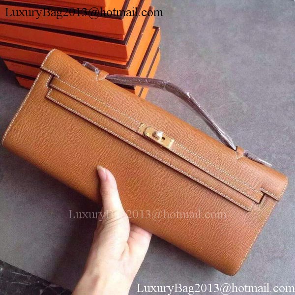 Hermes Kelly 31cm Clutch Epsom Leather KL31 Wheat Hermes Kelly 31cm Clutch Epsom Leather KL31 Wheat