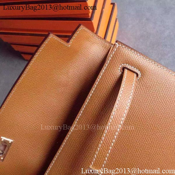 Hermes Kelly 31cm Clutch Epsom Leather KL31 Wheat Hermes Kelly 31cm Clutch Epsom Leather KL31 Wheat