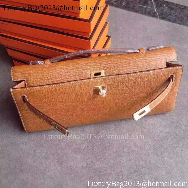 Hermes Kelly 31cm Clutch Epsom Leather KL31 Wheat Hermes Kelly 31cm Clutch Epsom Leather KL31 Wheat