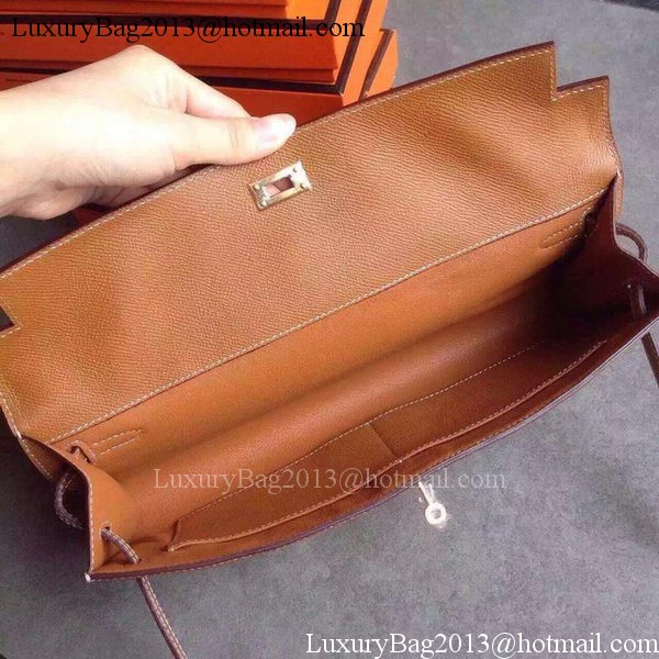 Hermes Kelly 31cm Clutch Epsom Leather KL31 Wheat Hermes Kelly 31cm Clutch Epsom Leather KL31 Wheat