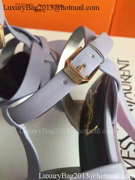 Yves Saint Laurent 20mm Platform 130mm Sandal YSL305 Light Blue Yves Saint Laurent 20mm Platform 130mm Sandal YSL305 Light Blue