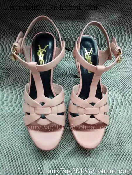 Yves Saint Laurent 20mm Platform 130mm Sandal YSL305 Pink Yves Saint Laurent 20mm Platform 130mm Sandal YSL305 Pink