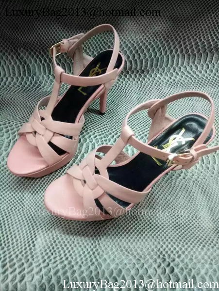 Yves Saint Laurent 20mm Platform 130mm Sandal YSL305 Pink Yves Saint Laurent 20mm Platform 130mm Sandal YSL305 Pink