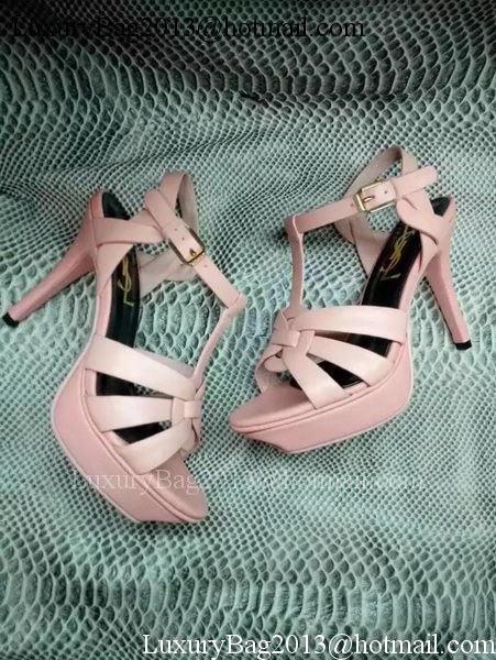 Yves Saint Laurent 20mm Platform 130mm Sandal YSL305 Pink Yves Saint Laurent 20mm Platform 130mm Sandal YSL305 Pink