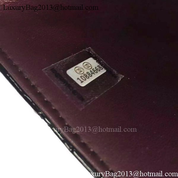 Chanel 2.55 Series Double Flap Bag Black Original Patent Leather CF7024 Gold Chanel 2.55 Series Double Flap Bag Black Original Patent Leather CF7024 Gold