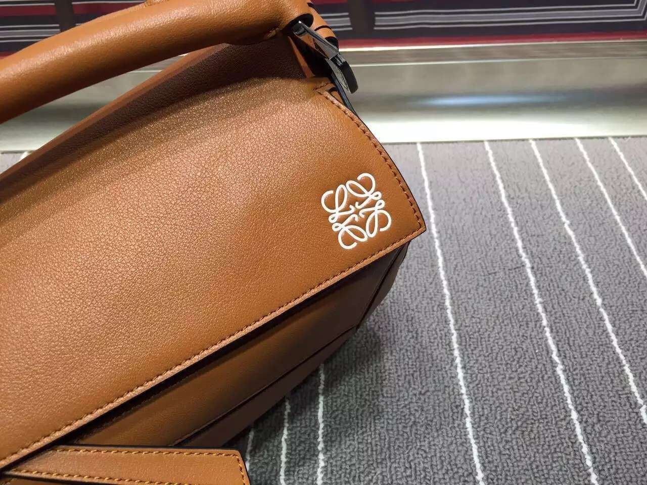 Loewe Puzzle Large Bag Original Leather L9122 Brown Loewe Puzzle Large Bag Original Leather L9122 Brown