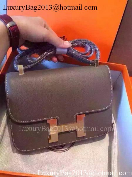 Hermes Constance Bag Calfskin Leather H9999 Grey Hermes Constance Bag Calfskin Leather H9999 Grey