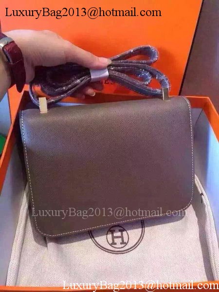 Hermes Constance Bag Calfskin Leather H9999 Grey Hermes Constance Bag Calfskin Leather H9999 Grey