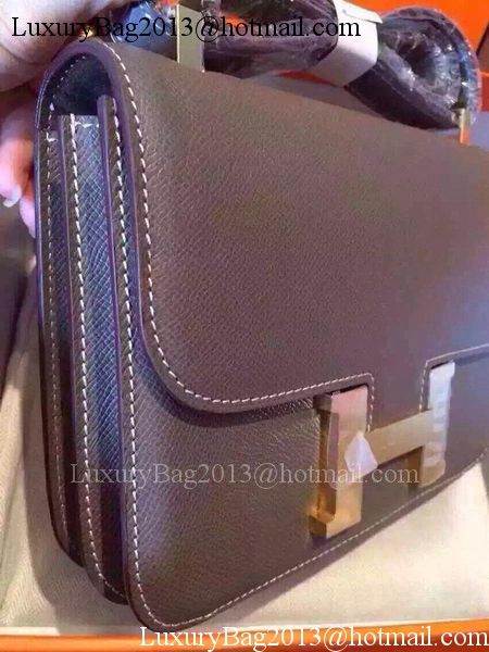 Hermes Constance Bag Calfskin Leather H9999 Grey Hermes Constance Bag Calfskin Leather H9999 Grey