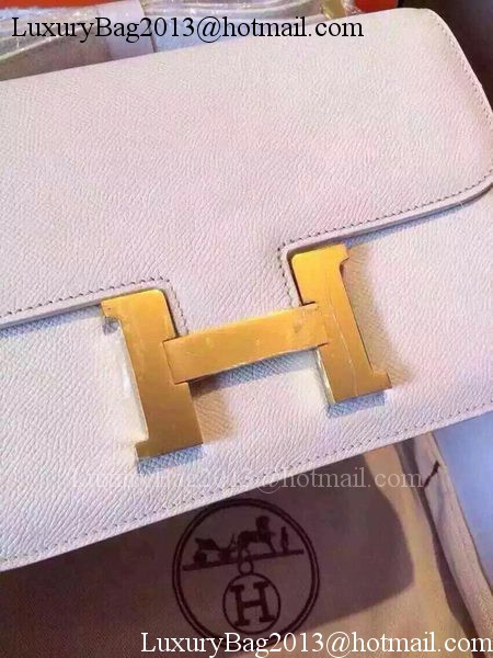 Hermes Constance Bag Calfskin Leather H9999 White Hermes Constance Bag Calfskin Leather H9999 White
