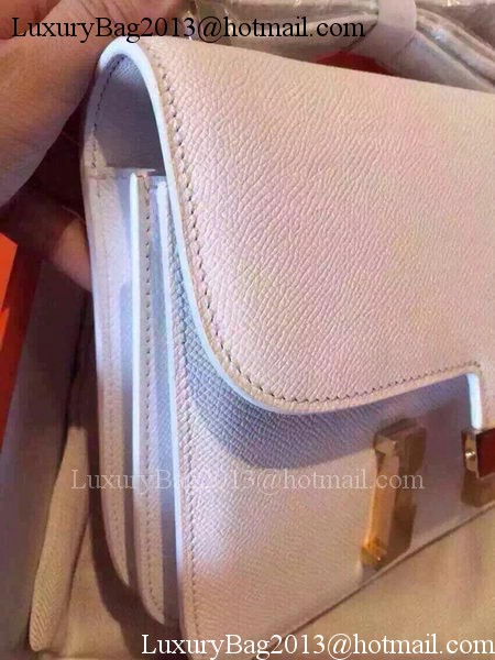 Hermes Constance Bag Calfskin Leather H9999 White Hermes Constance Bag Calfskin Leather H9999 White