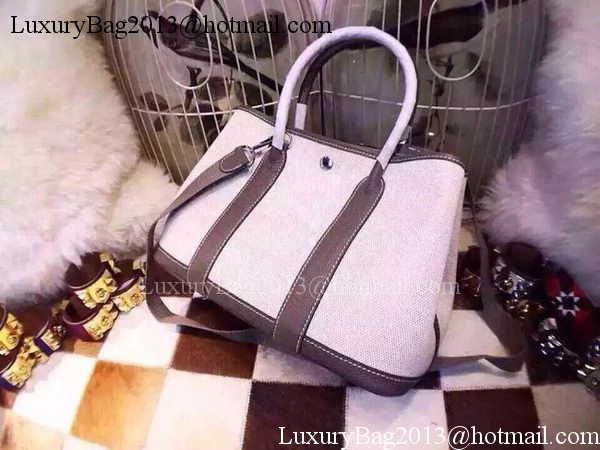 Hermes Garden Party 36cm Tote Bags Canvas HGP1927 Grey Hermes Garden Party 36cm Tote Bags Canvas HGP1927 Grey