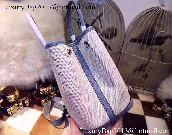 Hermes Garden Party 36cm Tote Bags Canvas HGP1927 Light Blue Hermes Garden Party 36cm Tote Bags Canvas HGP1927 Light Blue