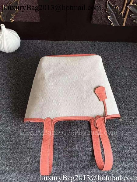 Hermes Picotin Lock 18cm Bag Canvas HPL8618T Light Pink Hermes Picotin Lock 18cm Bag Canvas HPL8618T Light Pink