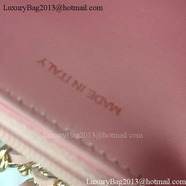 Chanel WOC mini Flap Bag Pink Sheepskin A5373 Gold Chanel WOC mini Flap Bag Pink Sheepskin A5373 Gold