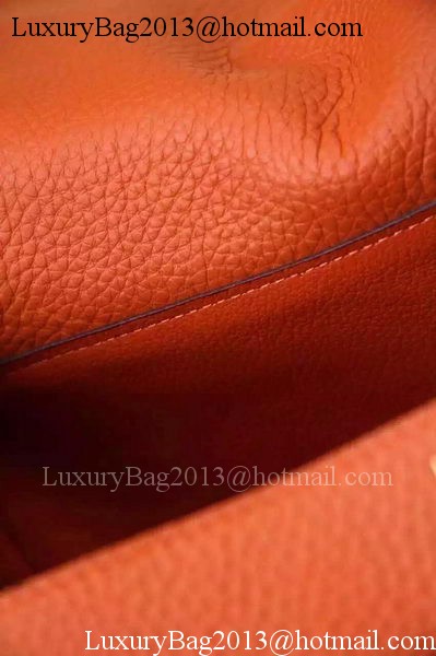 Hermes Lindy 30CM Leather Shoulder Bag H0881 Orange Hermes Lindy 30CM Leather Shoulder Bag H0881 Orange