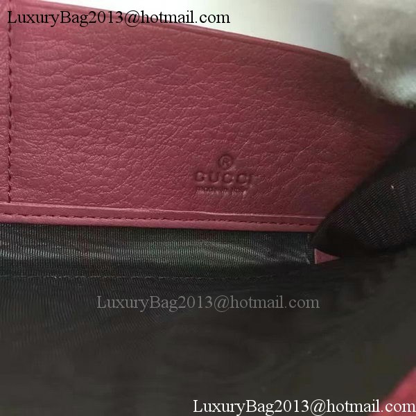Gucci GG Marmont Leather mini Chain Bag 401232 Wine Gucci GG Marmont Leather mini Chain Bag 401232 Wine