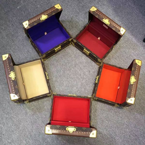 Louis Vuitton Monogram Canvas Treasure Box 40666 Marroon Louis Vuitton Monogram Canvas Treasure Box 40666 Marroon