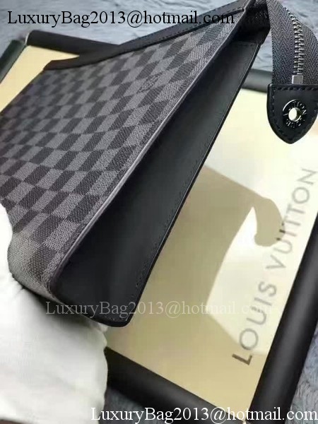 Louis Vuitton Damier Graphite Canvas TOILETRY POUCH 26 N41696 Louis Vuitton Damier Graphite Canvas TOILETRY POUCH 26 N41696