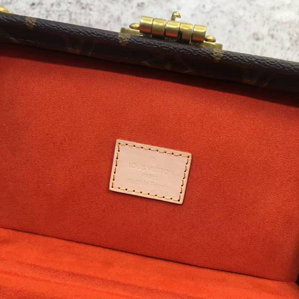 Louis Vuitton Mini Monogram Canvas Treasure Box 40665 Light Red Louis Vuitton Mini Monogram Canvas Treasure Box 40665 Light Red