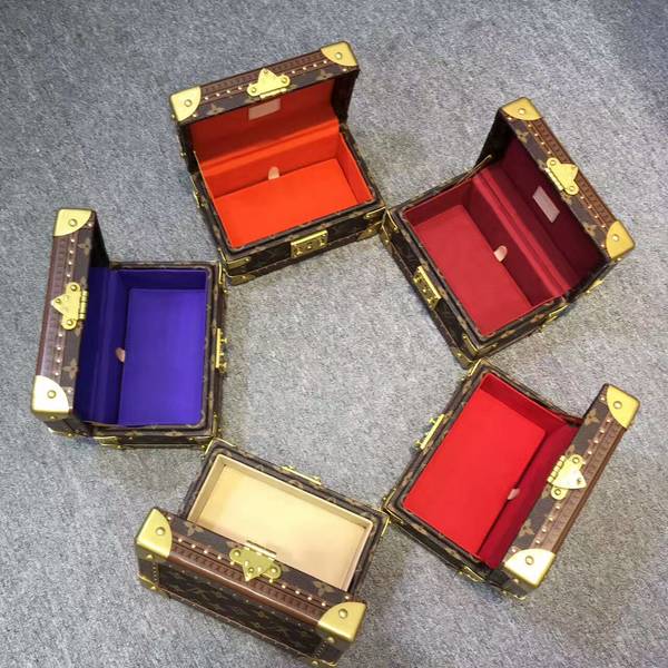 Louis Vuitton Mini Monogram Canvas Treasure Box 40665 Marroon Louis Vuitton Mini Monogram Canvas Treasure Box 40665 Marroon
