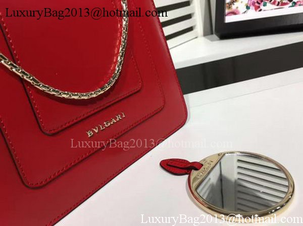 BVLGARI Serpenti Forever Bag Patent Leather BG2280 Red BVLGARI Serpenti Forever Bag Patent Leather BG2280 Red