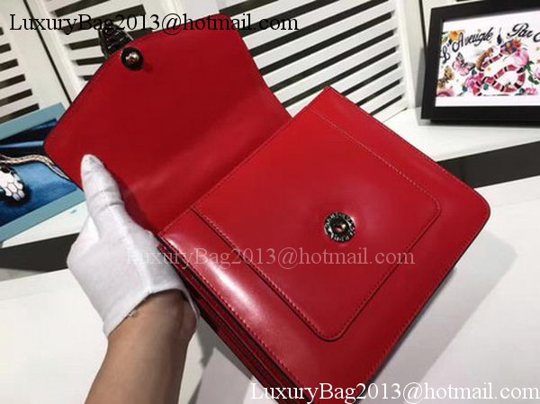 BVLGARI Serpenti Forever Bag Patent Leather BG2280 Red BVLGARI Serpenti Forever Bag Patent Leather BG2280 Red