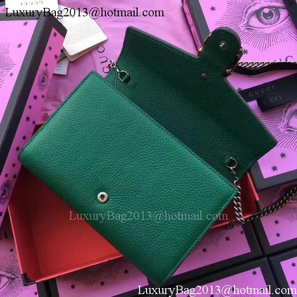 Gucci Dionysus Leather mini Chain Bag 401231 Green Gucci Dionysus Leather mini Chain Bag 401231 Green