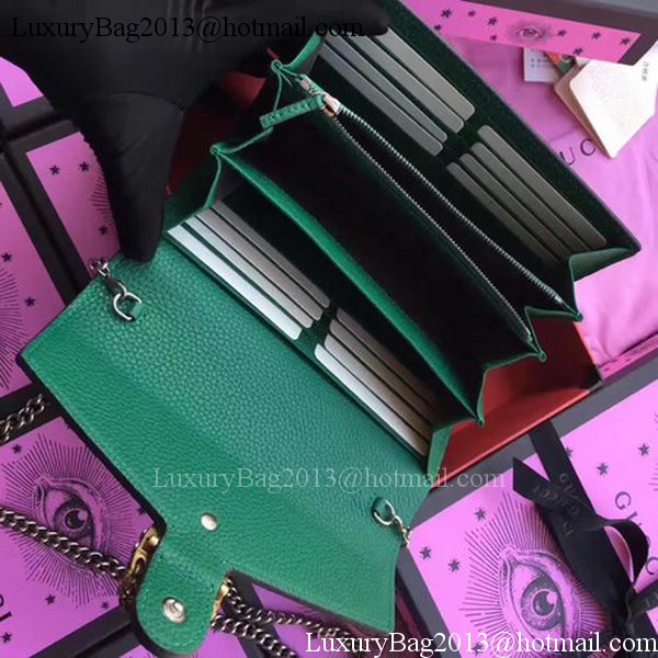 Gucci Dionysus Leather mini Chain Bag 401231 Green Gucci Dionysus Leather mini Chain Bag 401231 Green