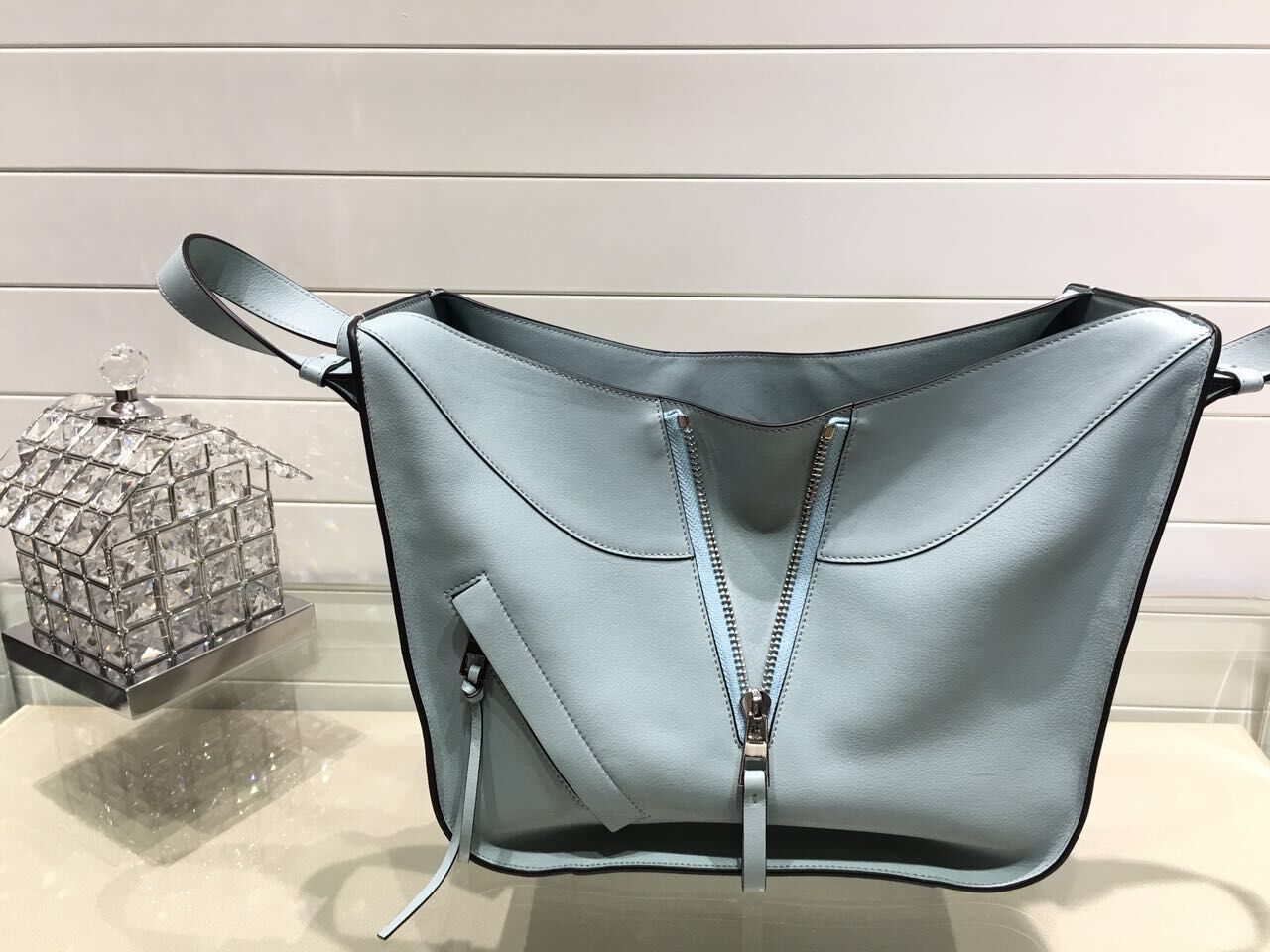 Loewe Hammock Mini Bag 1100 Light Blue Loewe Hammock Mini Bag 1100 Light Blue