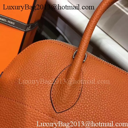 Hermes Bolide 31CM Calfskin Leather Tote Bag B3302 Orange Hermes Bolide 31CM Calfskin Leather Tote Bag B3302 Orange