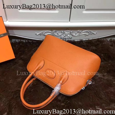 Hermes Bolide 31CM Calfskin Leather Tote Bag B3302 Orange Hermes Bolide 31CM Calfskin Leather Tote Bag B3302 Orange