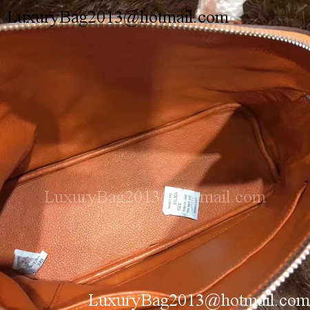 Hermes Bolide 31CM Calfskin Leather Tote Bag B3302 Orange Hermes Bolide 31CM Calfskin Leather Tote Bag B3302 Orange