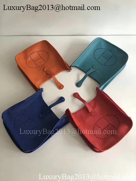 Hermes Evelyne 30cm Messenger Bag E3301 Orange Hermes Evelyne 30cm Messenger Bag E3301 Orange
