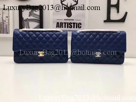Chanel 2.55 Series Flap Bags Original Sheepskin A1112 Blue Chanel 2.55 Series Flap Bags Original Sheepskin A1112 Blue