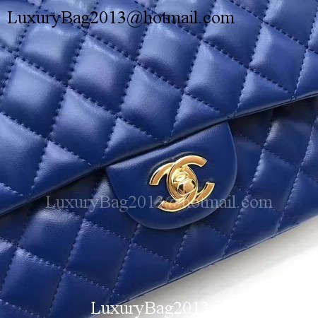 Chanel 2.55 Series Flap Bags Original Sheepskin A1112 Blue Chanel 2.55 Series Flap Bags Original Sheepskin A1112 Blue