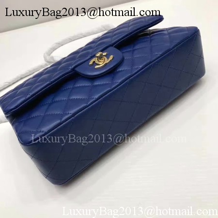 Chanel 2.55 Series Flap Bags Original Sheepskin A1112 Blue Chanel 2.55 Series Flap Bags Original Sheepskin A1112 Blue