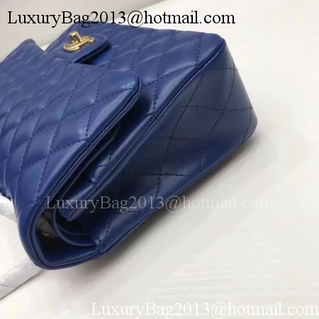 Chanel 2.55 Series Flap Bags Original Sheepskin A1112 Blue Chanel 2.55 Series Flap Bags Original Sheepskin A1112 Blue