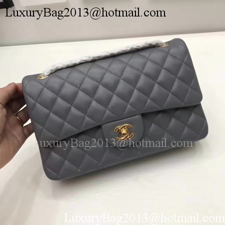 Chanel 2.55 Series Flap Bags Original Sheepskin A1112 Grey Chanel 2.55 Series Flap Bags Original Sheepskin A1112 Grey