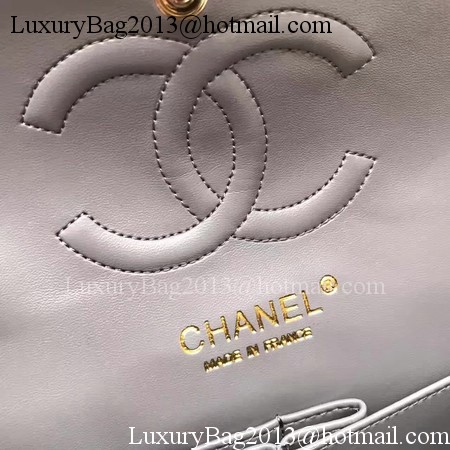 Chanel 2.55 Series Flap Bags Original Sheepskin A1112 Grey Chanel 2.55 Series Flap Bags Original Sheepskin A1112 Grey